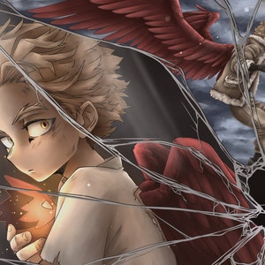 Glass Shatter Hawks - Print