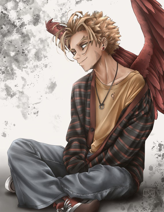 Hawks bnha sweatshirt hot sale