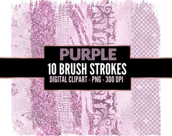 Pink Beauty Brush Strokes - Pink Brush Strokes - Brush Strokes - Brush Strokes PNG - Brush Stroke Clipart - Brush Stroke Art - Pink