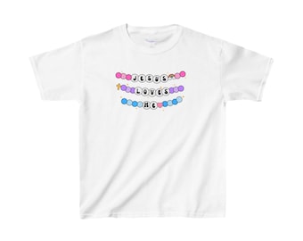 Pulseras de la Amistad de Jesús - Camiseta de Algodón Grueso™ para Niños