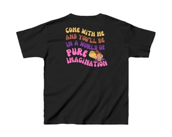 Camiseta de algodón pesado para niños