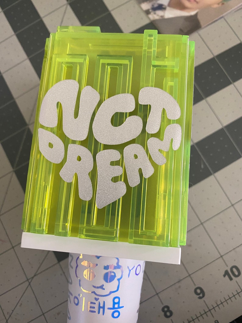 NCT DREAM DECAL Neobong Lightstick Etsy Australia