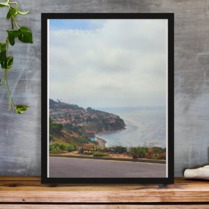Palos Verdes Sunrise Poster: Pacific Ocean View Art Print