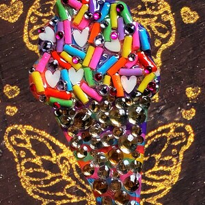 Collier Morellato Cône Avec Cœurs Et Strass - Bijou Fantaisie Occasion