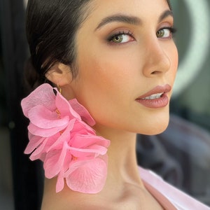 Fabric earrings