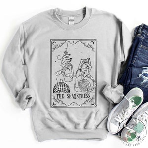 Sewing Sweatshirt, The Seamstress, Sewing Gift, Love Sewing, Sewing Gifts For Her, Sewing Gifts Women, Sew Gift, Sewing Gift Idea, SW162WM03
