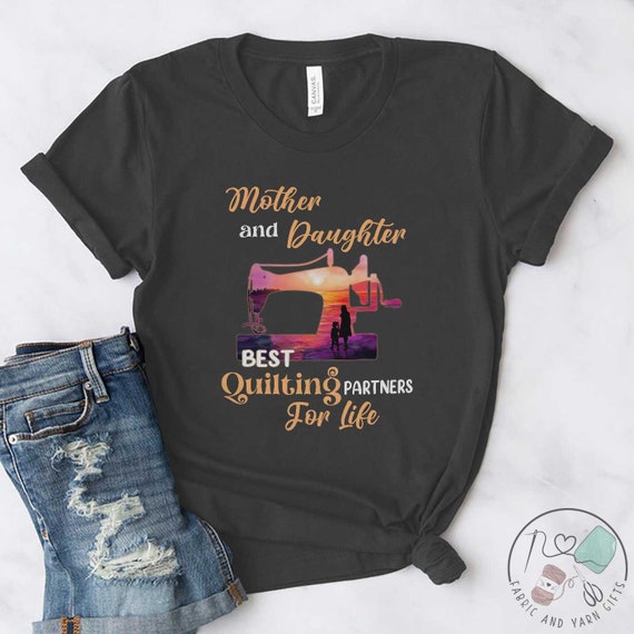 Left Unsupervised Fabric Store Quilting Sewing Crochet Gift T-Shirt Left Unsupervised Fabric Store Quilting Sewing Crochet Gift T-Shirt