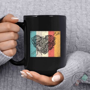 Knitting Mug, Love Knitting, Knit Gift, Knitting Gift, Knitter Gift, Love To Knit, Love Knitting, Knit Lover, KI016WM04