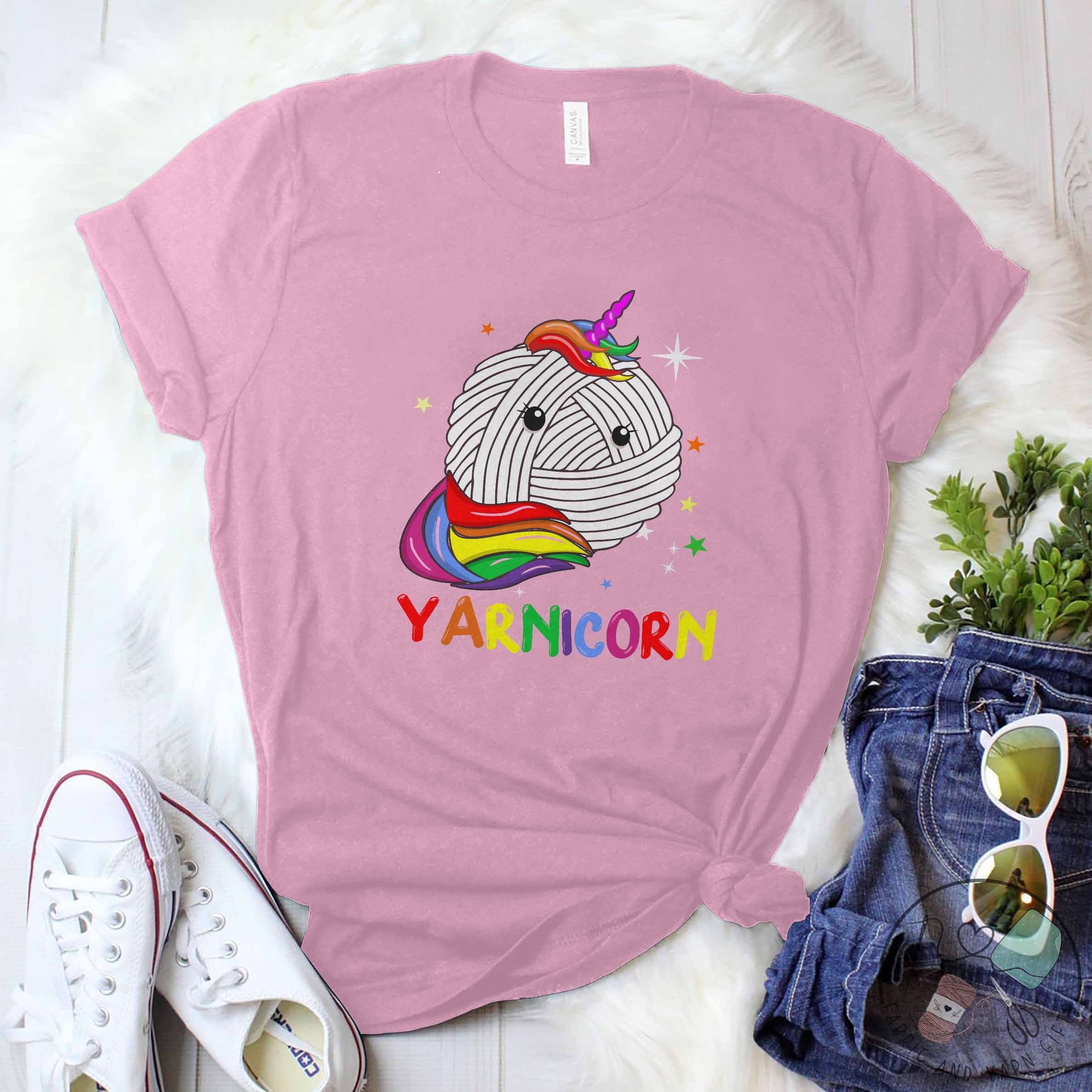 Knitting Shirt, Yarnicorn, Knit Gift, Knitting Gift, Knitter