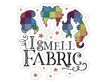 Quilting Sticker, I Smell Fabric, Quilt Gift, Love Quilting, Quilter Gift, Mom Quilt Gift, Quilt Lover, Quilt Gift Ideas, QI196WM09