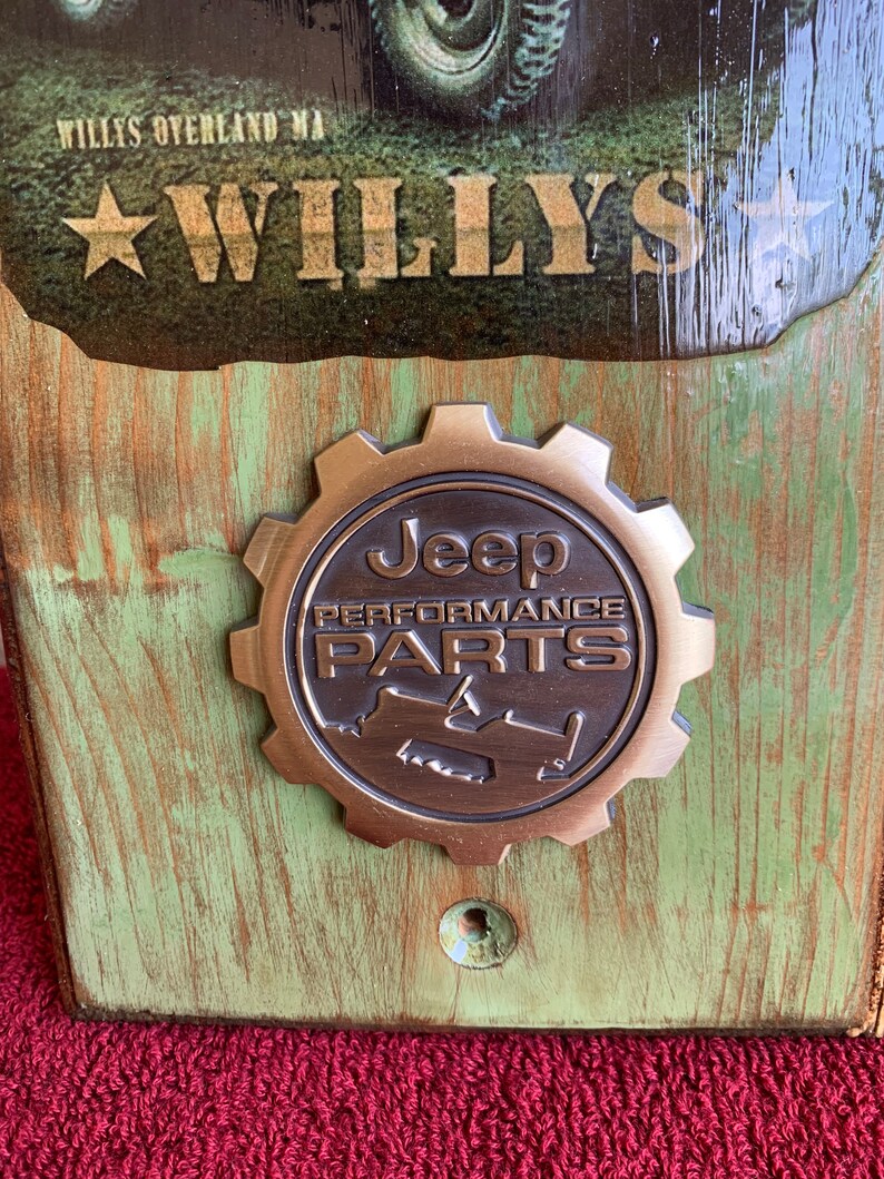 Jeep Willys Mounted Bottle Opener Etsy