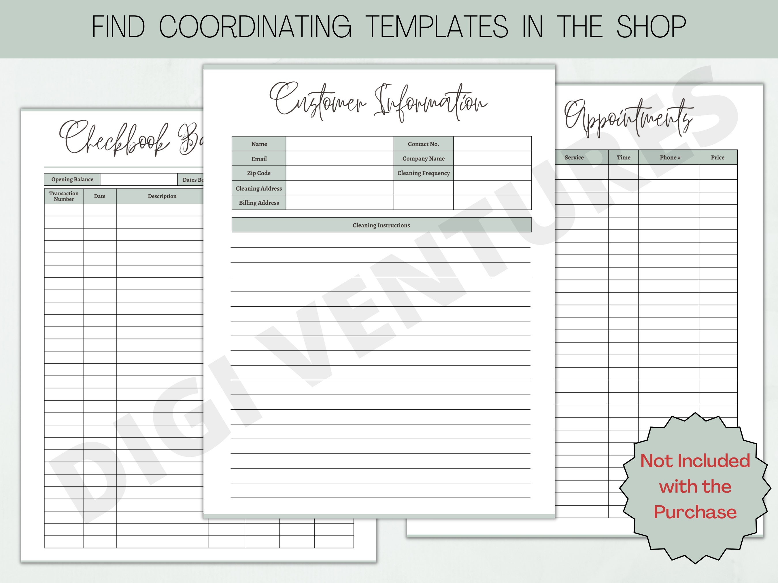 Office Organizer Printable Template, Editable Work Schedule Planner
