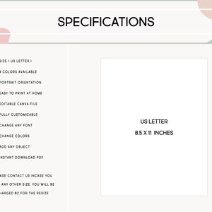 Printable Receipt Template, Canva Printable Billing Template, Editable in Canva, 4 Premade Minimal Colors, Order Form, Business Receipt