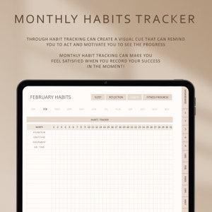 Digital Fitness Planner Wellness Journal for Workout, Weight Loss, SelfCare, Minimalist iPad Planner for GoodNotes Notability Boho Theme PDF