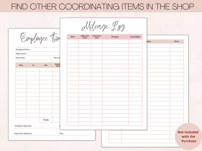 Client Profile Template Editable B2B Business Client Profile Etsy Canada