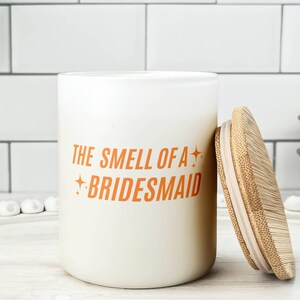 Custom Bridesmaid Proposal Candle Life of a Bridesmaid Personalized Candle Bridal Party Candle Bachelorette Wedding Party Gift Maid of Honor