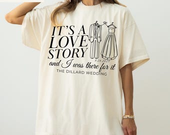 Comfort Colors Custom Wedding Toss Shirts Personalized Wedding Favors Shirts Commemorative Bridal Party Tshirts Matching Wedding Guest Tees