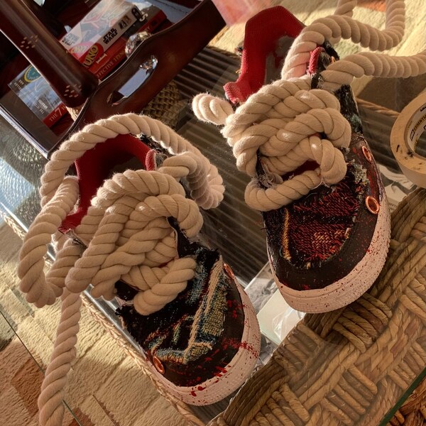 Custom Air Force 1 Black Rope Make Your Own Air Force 1 Black Rope