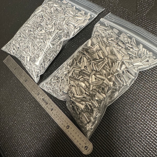 Aluminum Metal Chips or Metal Shavings, Clean, Dry & Ready to Use, (Various Ounces Available)