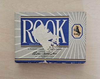 Vintage 1936 Card Game Rook