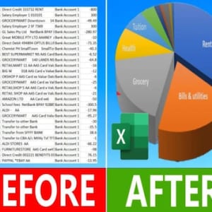 Acompanhe despesas automaticamente no Excel
