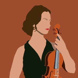 Violinist Hilary Hahn