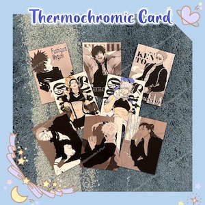 Unique Design Thermochromic Card Set