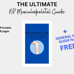 Musculoskeletal Review - Treatment Guide - Clinical Guide - FNP Clinical Reference Tool - Clinical Notes - Nurse Practitioner MS Guide