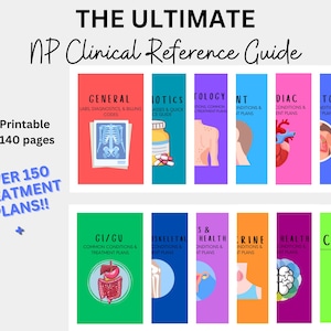 NP Clinical Guide, Comprehensive NP Clinical Reference Tool (#1 for new graduates and NP students), Nurse Practitioner Handbook