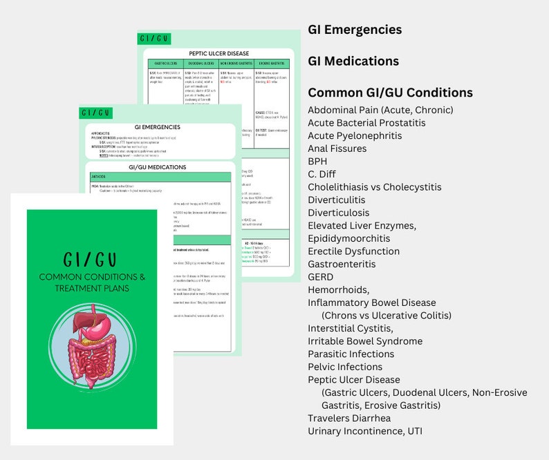 GIGU Review Treatment Guide Clinical Guide FNP Clinical Reference Tool