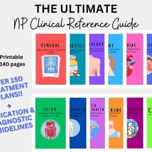 NP Clinical Guide, Comprehensive NP Clinical Reference Tool (#1 for new graduates and NP students), Nurse Practitioner Handbook