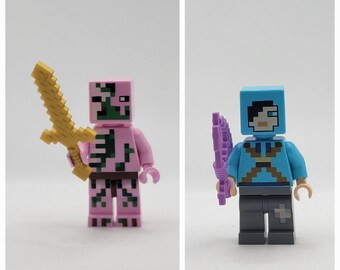 Lego Minecraft Etsy