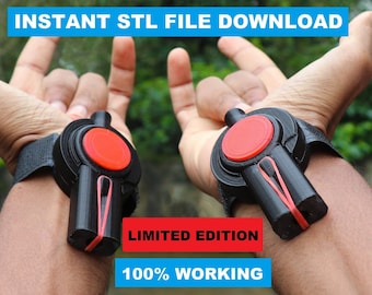 Working Spider-Man Amazing Web Shooter that Shoots Web - Instant STL File Download