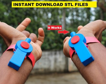 Working Web Shooter from the Amazing Spider-Man - Instant STL File download