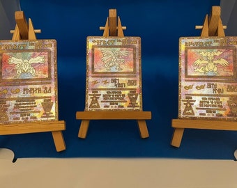 Antiche carte personalizzate TRIO Kyurem + Reshiram + Zekrom