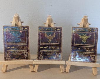 Carte personalizzate TRIO Articuno + Moltres + Zapdos antiche