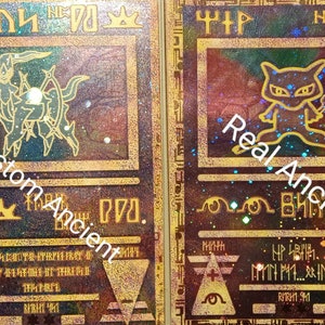 Antico TRIO Giratina + Palkia + Zifferblatt Karte Personalizza Bild 6