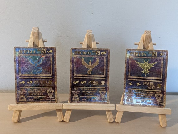 Carte personalizzate TRIO Articuno + Moltres + Zapdos antiche