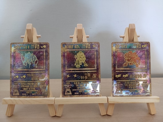 Antico TRIO Suicune + Raikou + Carte Personalizzate Entei