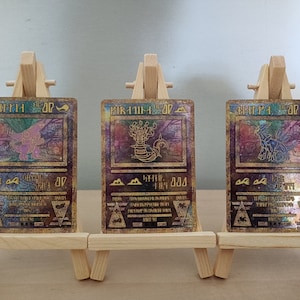 Antico TRIO Giratina + Palkia + Dialga Carte Personalizza