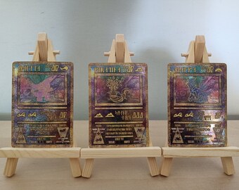 Antico TRIO Giratina + Palkia + Dialga Carte Personalizza