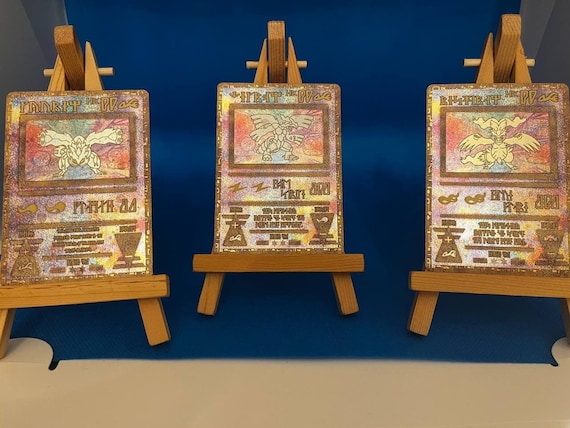 Antiche carte personalizzate TRIO Kyurem + Reshiram + Zekrom