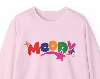 Moody Y2K Sweatshirt / Kidcore Pullover / Clowncore Clothing / Y2K Aesthetic Cute Comfy Sweater / Funny Gift For Her / Funny Gift For Him