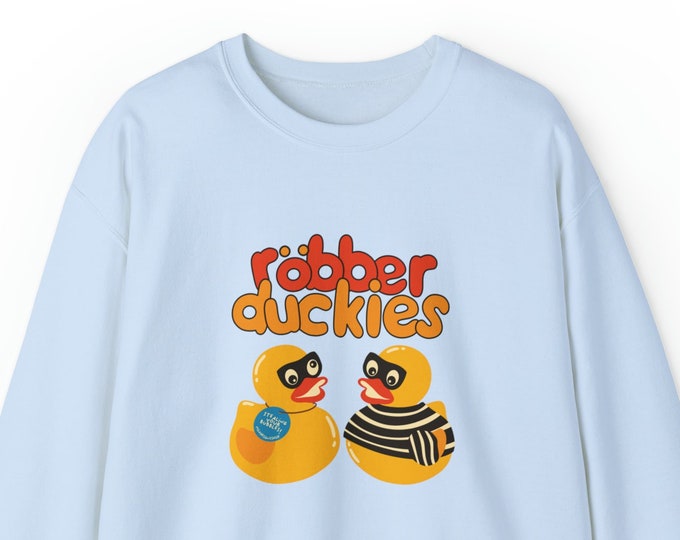 Rubber Duck Sweatshirt / Kawaii Sweater / Kawaii Clothing / Kidcore Sweatshirt Aesthetic Trendy Pullover / Gift For Her / Gift For Him