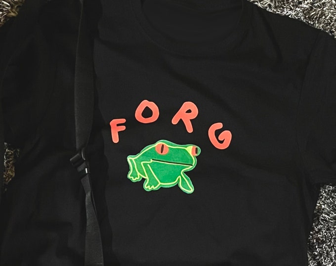 Forg Shirt / Funny T Shirt / Funny Meme Shirt / Frog Shirt / Kidcore Shirt / Kidcore Clothing / Kawaii Shirt / Gift For Her / Gift For Him