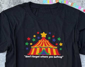 Don't Forget Tee: Funny Circus Clowncore Unisex T-Shirt
