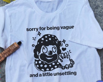 Funny Clown Shirt / Funny Meme Shirt / Clowncore Shirt / Clowncore Clothing / Clowncore Aesthetic / Funny Gift For Her / Funny Gift For Him