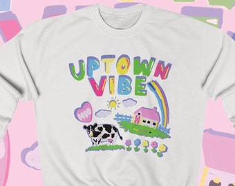 Kidcore Aesthetic Clothing - Unisex Y2K Sweatshirt, Indie Clothes, Cute Style, Harajuku Sweater / Kidcore Sweatshirt