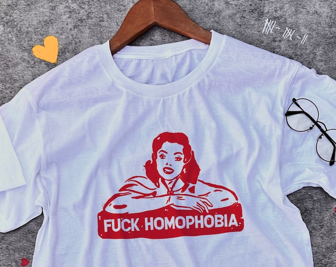 End Homophobia Shirt LGBT Shirt / Lesbian Shirt / Bisexual Shirt / Gay Shirt / Trans Shirt / LGBT Gifts / LGBT Ally Shirt / Gay Pride Shirt