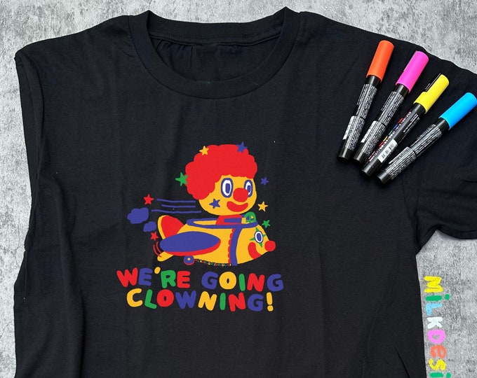 Going Clowning Tee / Funny Clown Shirt / Clowncore Shirt / Clowncore Clothing / Funny Meme Shirt / Funny Tee / Gift For Her / Gift For Him